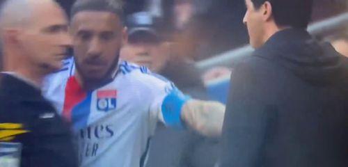 Lyon - Brest, scandal între Fonseca și arbitru. Capturi DAZN