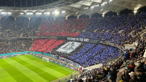 FCSB - Lyon. Scenografie