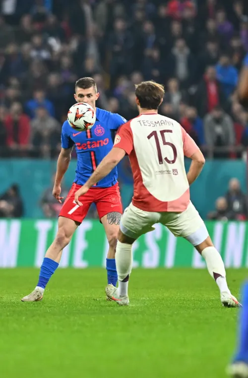 LIVE  FCSB - Lyon , în optimile Europa League. Atmosferă incendiară pe Arena Națională. Asalt la poarta francezilor