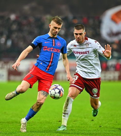 Lyon n-a fost Rapid  Echipa franceză e prima pe care FCSB nu o domină fizic + Raport șocant  Mikautadze vs Miculescu