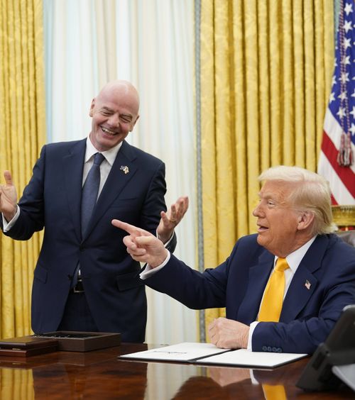 I-a cântat în strună lui Trump Președintele SUA i-a pus o întrebare șocantă lui Infantino legată de Mondial:  „Crezi asta?”