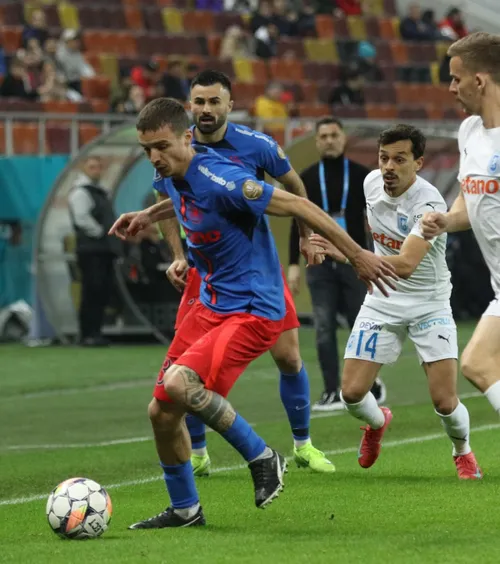 FCSB - Universitatea Craiova 1-0 Campioana îi provoacă primul eșec lui Rădoi și intră de pe  primul loc  în play-off