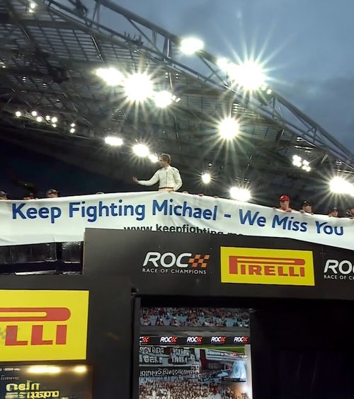 Pentru Schumacher  Mesajul emoționant al vedetelor sporturilor cu motor, la Race of Champions 2025: „ Continuă să lupți, Michael!  Ne e dor de tine”