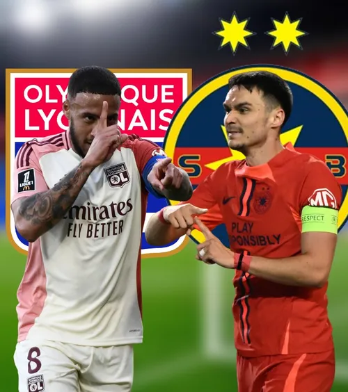 LIVE   Lyon - FCSB , în optimile Europa League. Nuamah lovește bara