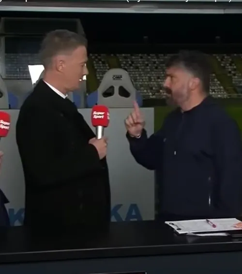 Gattuso, dezlănțuit  Antrenorul lui  Hajduk Split,  schimb de replici aprins cu un fost fotbalist, în direct la TV: „Ce ai câștigat tu?!”