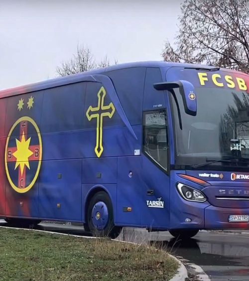 FCSB, achiziție de 500.000€  Campioana a comandat un autocar pe care va plăti  o jumătate de milion de euro