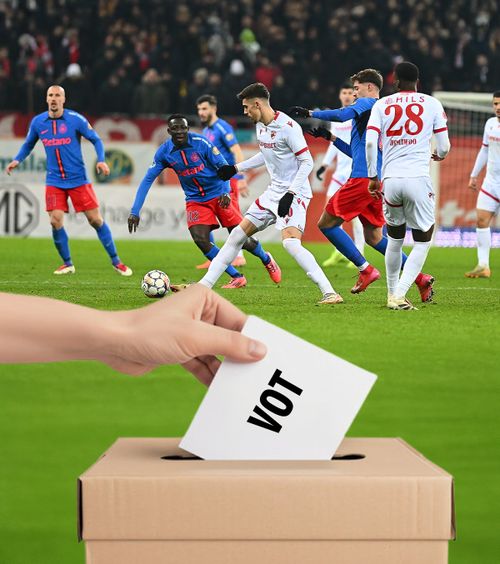 Când se joacă FCSB - Dinamo Alegerile prezidențiale încurcă programul Ligii 1 »  Ziua neașteptată  în care se dispută Derby de România