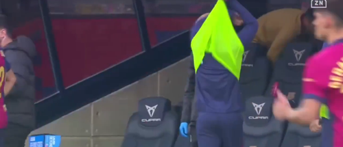 Ansu Fati, nervos la Barcelona - Celta Vigo / Foto: Captură X