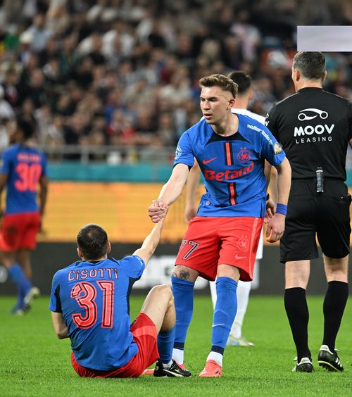Probleme la FCSB  Imagini îngrijorătoare pentru campioană. Cum au apărut   Juri Cisotti și Andrei Gheorghiță  după meciul cu CFR Cluj