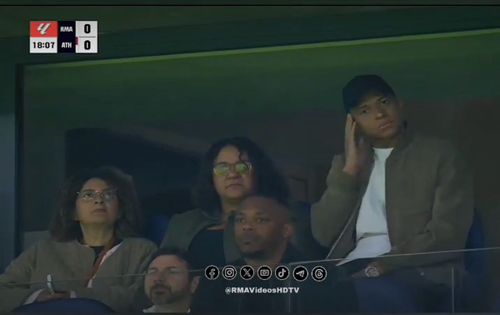 Mbappe, fluierat pe „Bernabeu” când a apărut imaginea cu el în lojă pe ecranele de pe stadion