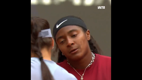 Sorana Cîrstea - Hailey Baptiste, Madrid Open, turul 1/ Foto: Capturi X@WTA