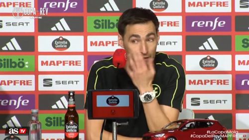 Ricardo De Burgos Bengoetxea, arbitrul finalei Cupei Spaniei dintre Barcelona și Real Madrid. FOTO: captură video Diario AS