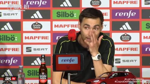 Ricardo De Burgos Bengoetxea, arbitrul finalei Cupei Spaniei dintre Barcelona și Real Madrid. FOTO: captură video Diario AS