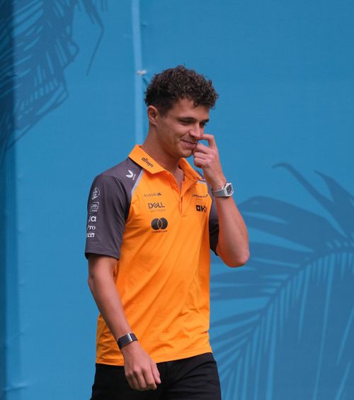 Gest obscen   Lando Norris   i-a arătat degetul mijlociu  lui Max Verstappen, în timpul ultimei curse de Formula 1