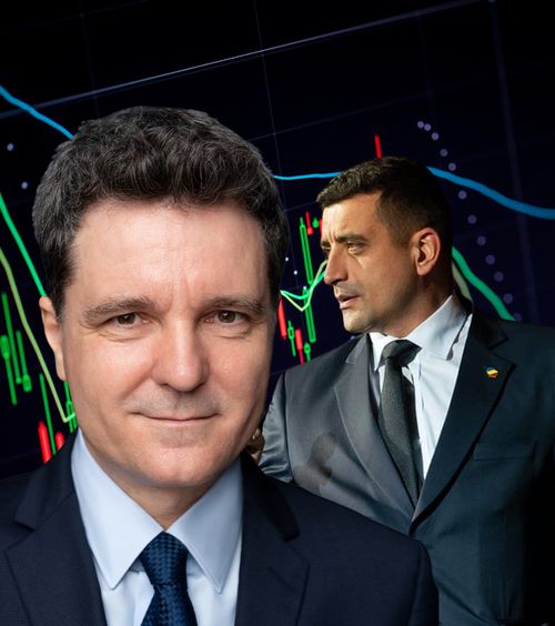 Egalitate Simion - Nicușor Dan     S-a topit toata diferența  între cei doi și de luni dimineața ei sunt creditați cu aceleași șanse