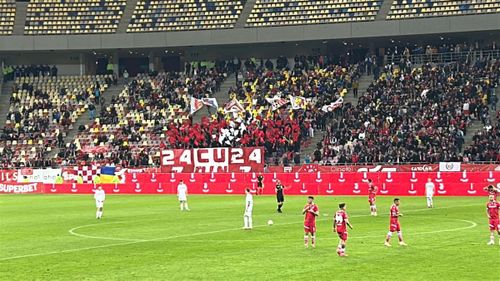 DINAMO - RAPID. Duelul fanilor pe Arena Națională (foto: Iosif Popesc, Vlad Nedelea/GOLAZO.ro)