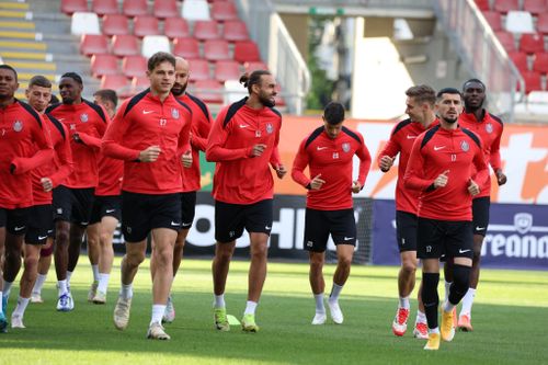 Antrenament oficial CFR înainte de finala Cupei. FOTO facebook.com/CupaRomaniei