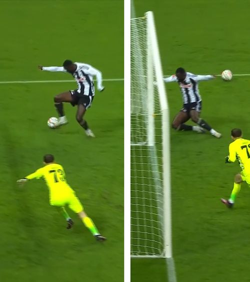 Macalou a comis-o din nou     FOTO.   Ratare   rarisimă , din 4 metri, a atacantului ivorian în meciul cu Dinamo