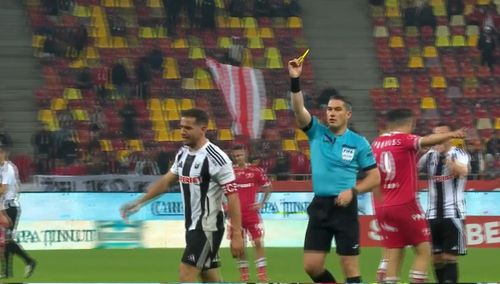 Alexandru Chipciu, eliminat în Dinamo - U Cluj/ Foto: Captură Prima Sport.jpeg