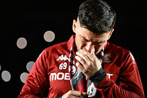 Săpunaru, emoționat la meciul de retragere/ Foto: Raed Krishan - GOLAZO.ro.jpeg