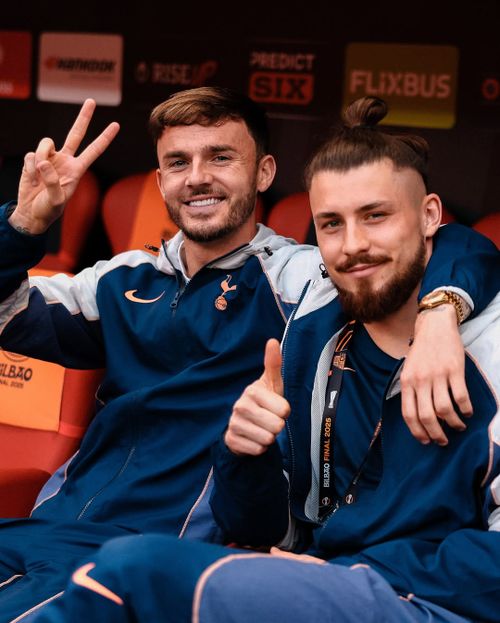 Drăgușin, prezent la finală  Fundașul lui Tottenham este alături de echipa sa, care speră la   câștigarea Europa League