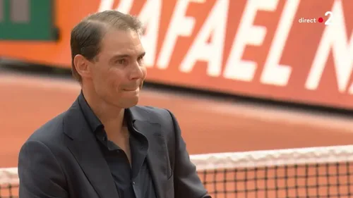 Rafael Nadal, omagiat la Roland Garros