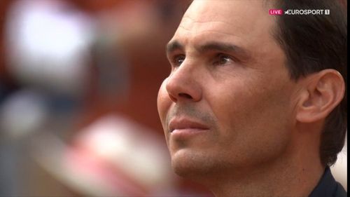 Rafael Nadal, omagiat la Roland Garros