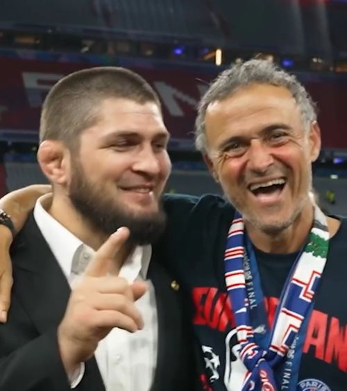 „1, 2, 3... Hala Madrid”  VIDEO. Khabib Nurmagomedov   i-a făcut o farsă  lui Luis Enrique, după finala UCL » Reacția antrenorului