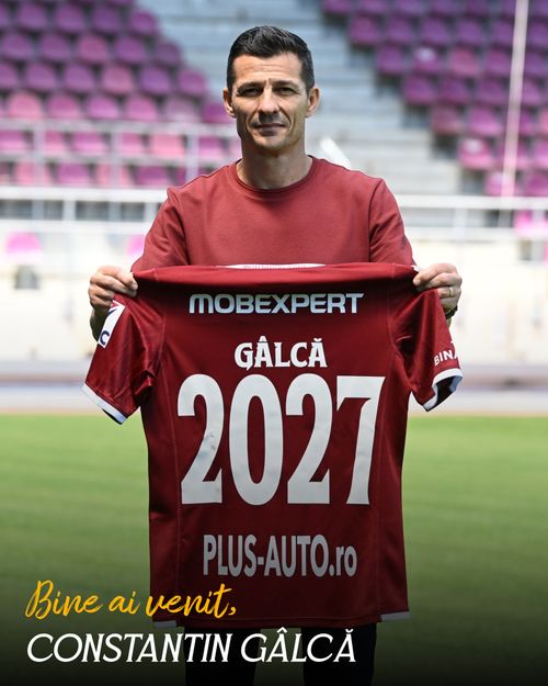 Constantin Gâlcă, oficial la Rapid. FOTO Facebook FC Rapid  (2).jpg