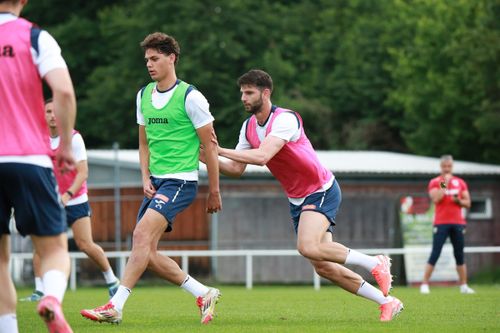 Antrenamentul echipei naţionale U21. Foto: Facebook, @Echipa națională de fotbal a României