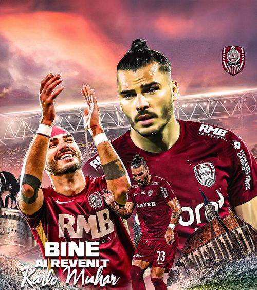 Muhar s-a întors la CFR Cluj  Formația din Gruia   l-a prezentat oficial  pe croat: „A venit timpul pentru un nou capitol!”