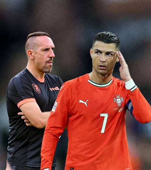 Ironic cu Ronaldo  Franck Ribery,   reacție pe Instagram , după declarațiile portughezului despre Balonul de Aur