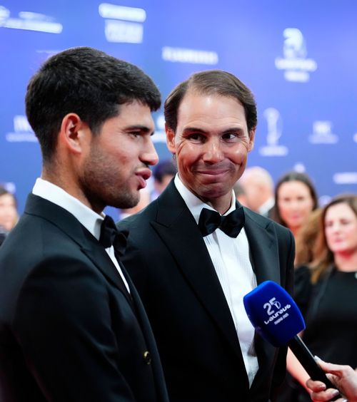 Alcaraz, la superlativ    Rafael Nadal  l-a lăudat pe compatriotul său, după superfinala cu Sinner