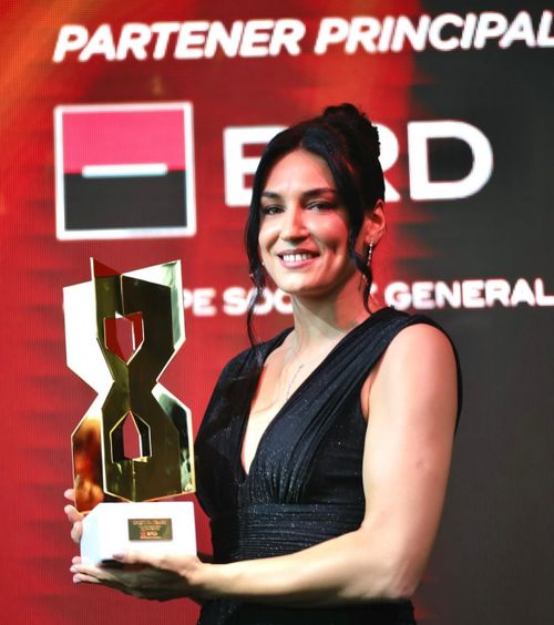 Cristina Neagu, ce apariție!  Fosta handbalistă   a strălucit  la petrecerea organizată în cinstea sa