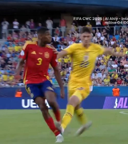 Faza care a „dinamitat” meciul    Eliminarea lui Blănuță  a dus la remontada Spaniei