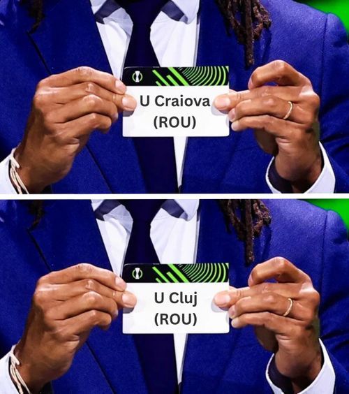 U Craiova și U Cluj, în Conference League    LIVE de la ora 15:00.  Tragerea la sorți a turului doi preliminar » Lista adversarilor s-a subțiat