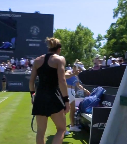 Scandal în tenis  Ceartă cu   înjurături și insulte  între două jucătoare de top la turneul Bad Homburg