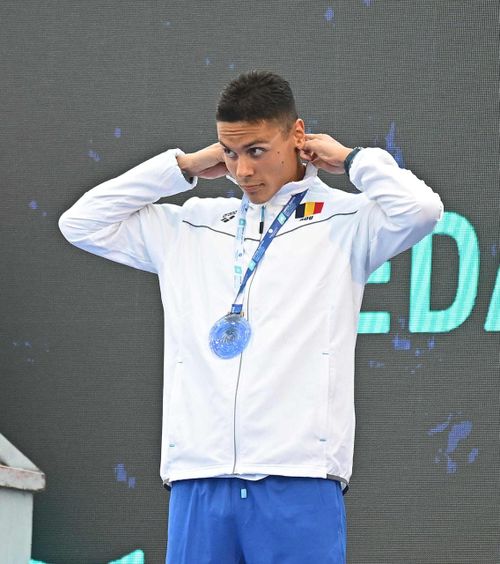 „Când sunt calm înot repede”    VIDEO.    David Popovici,  prima reacție după ce a cucerit medalia de aur la 200m liber de la Europenele U23
