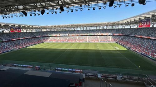 Gazonul de pe Stadionul Steaua/ Foto: GOLAZO.ro.jpeg