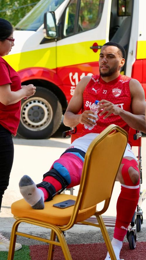 Sivis s-a accidentat FOTO GOLAZO.ro/Iosif Popescu