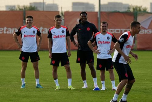 Antrenament FCSB înainte de meciul tur cu Inter D'Escaldes, din turul 1 preliminar al Ligii Campionilor (foto: Iosif Popescu/GOLAZO.ro)