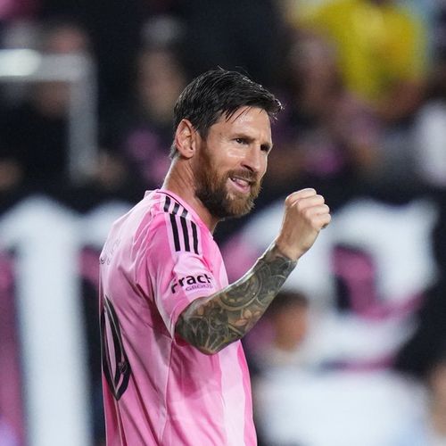 Lionel Messi, „dublă” cu Nashville SC. Foto: „X”, @InterMiamiCF