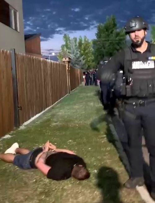 Probleme între forțele de ordine și fanii lui Dinamo, la Miercurea Ciuc Captură sport.ro