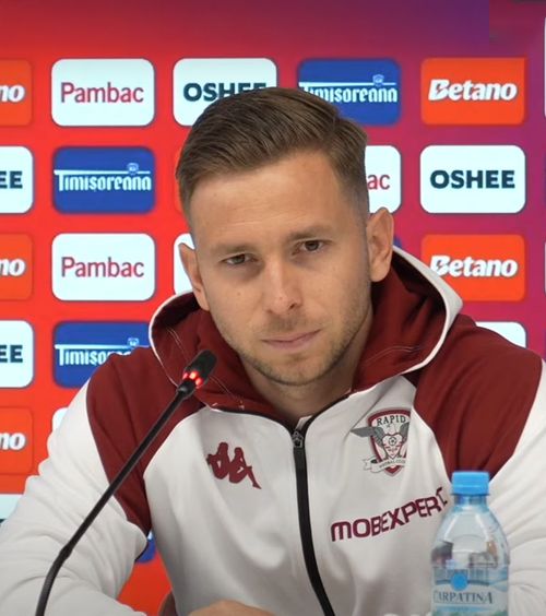 „Mă gândeam doar la cum să rămân”   Ce spune   noul căpitan al Rapidului   despre momentul în care a primit banderola: „Nu voiam să fiu dat la o parte”