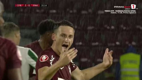 Supergolul lui Fica in CFR - Paksi. Captura Prima Sport (20).jpg