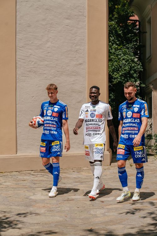 TSV Hartberg, echipament cu 20 de sponsori