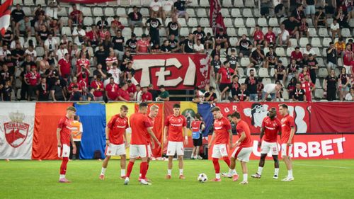 Dinamo - Botoșani (înainte de meci). Foto: Iosif Popescu / GOLAZO.ro