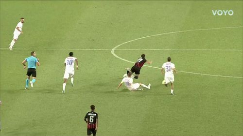 Eliminarea lui Tănase în Shkendija - FCSB. Capturi Voyo (9).jpg