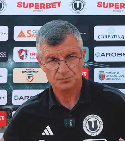 „Vreau să văd curaj!”  Obiectivul lui   Ioan Ovidiu Sabău  pentru meciul din Conference League: „Nu ne mai putem mulțumi doar cu atât”