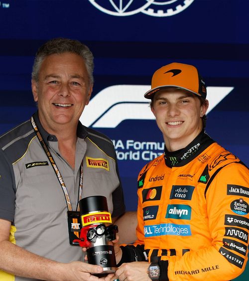 Pole pentru Piastri!  Pilotul McLaren va pleca primul în cursa sprint de la   MP al Belgiei